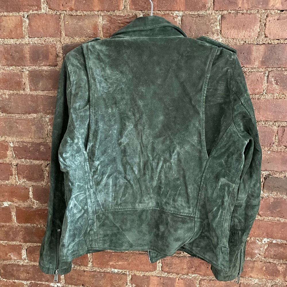 Green Suede Jacket - Picture 4 of 4